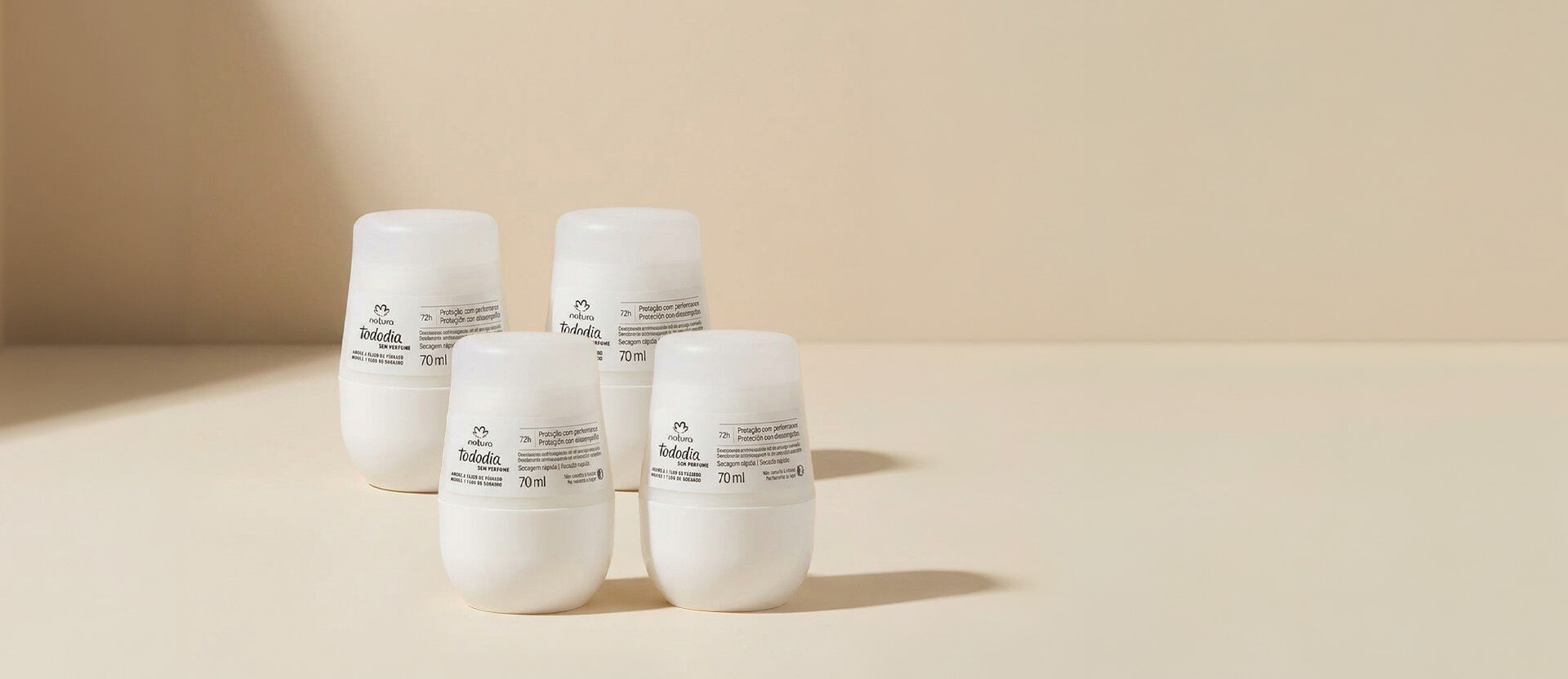 1790173631 895 Kit Desodorantes Tododia Sem Perfume 4 produtos