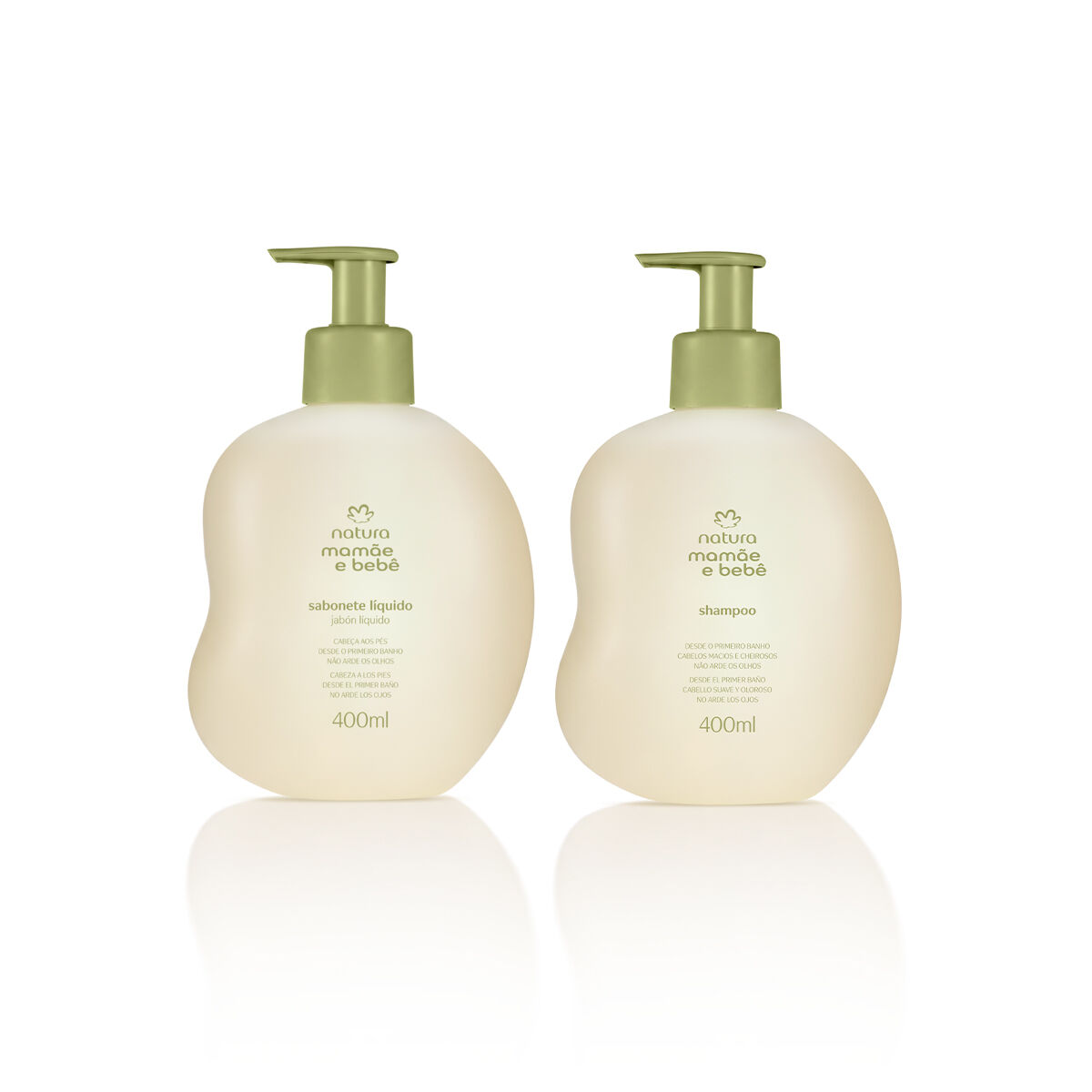 1790181657 457 Kit Mamae Bebe Shampoo Sabonete Liquido 2 produtos