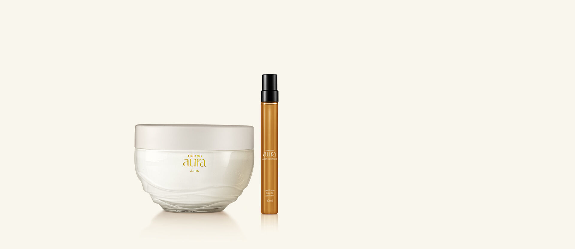 1790193753 91 Kit Aura Alba DouradaTravel Size Creme Corporal 2 produtos