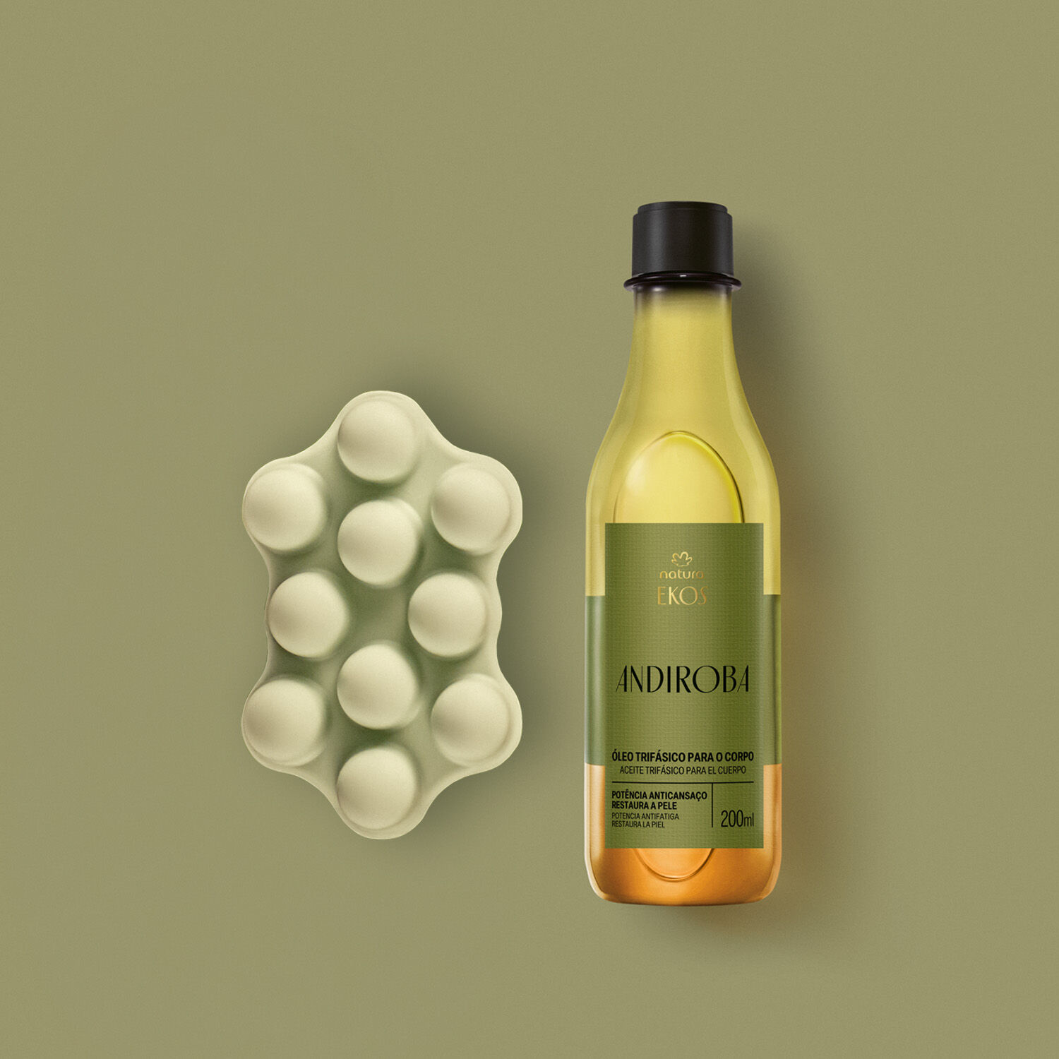 1790290549 811 Kit Ekos Andiroba Oleo Trifasico Sabonetes Massageadores 3 produtos