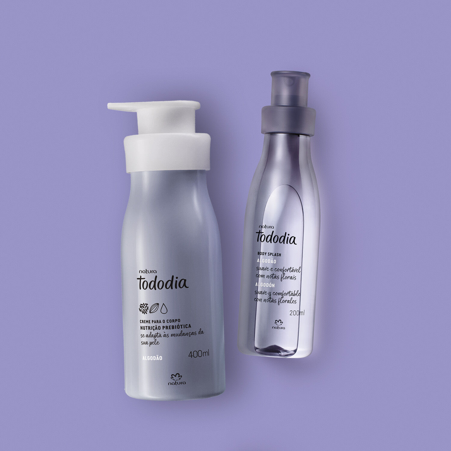 Kit Tododia Algodão Body Splash + Creme Desodorante (2 produtos) 4 1790295339 878 Kit Tododia Algodao Body Splash Creme Desodorante 2 produtos
