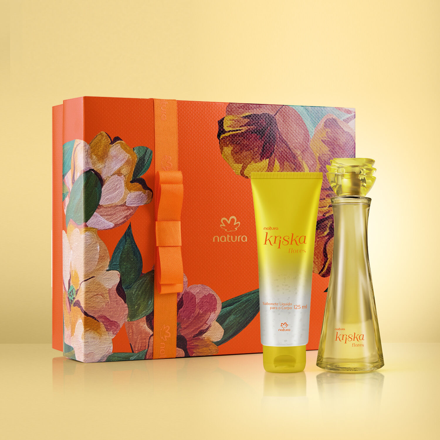 1790297327 700 Kit Kriska Flores Deo Colonia Sabonete Liquido