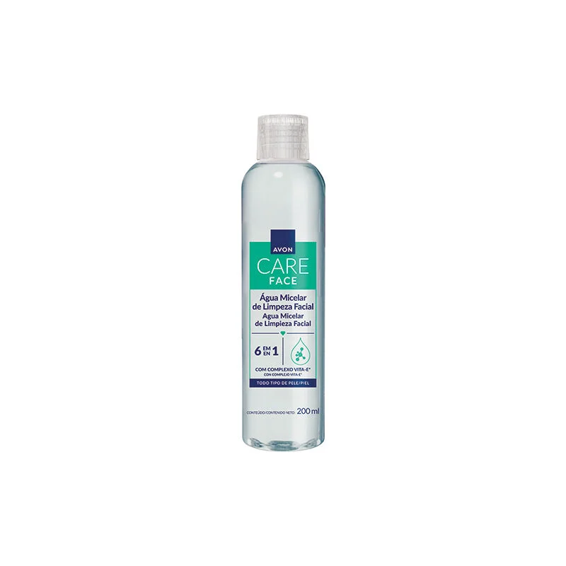Agua Micelar De Limpeza Facial 6 Em 1 Avon Care