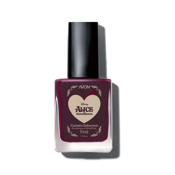 Esmalte Carmim Soberano Coleção Alice 9ml