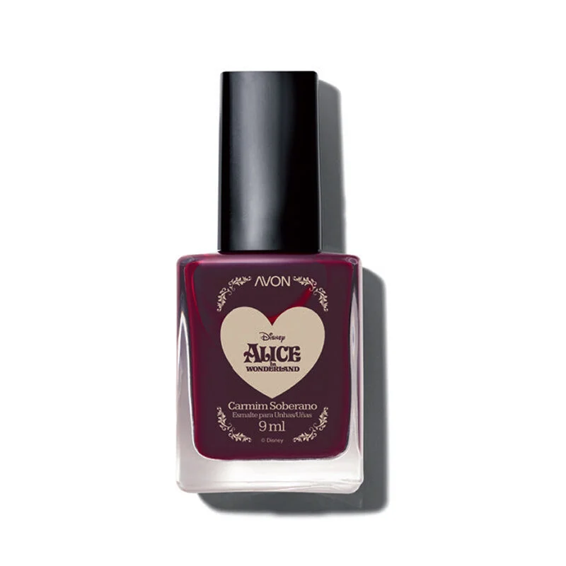 Alice Esmalte para Unhas Carmim Soberano