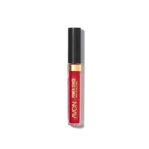 Avon Powerstay Batom Matte Glitter Rosa Luminoso 4 Ml