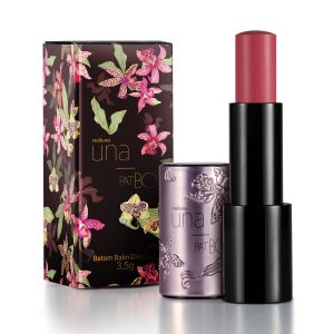 Batom Balm Natura Una e PatBO Coral 5 g