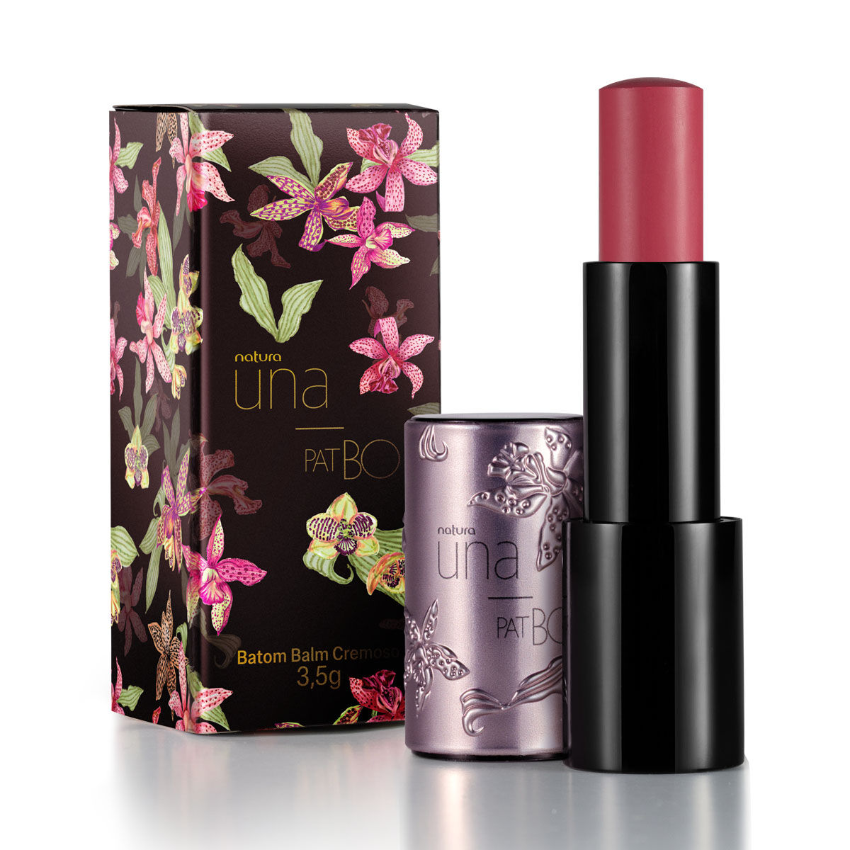 Batom Balm Natura Una e PatBO Coral 5 g 2 Batom Balm Natura Una e PatBO Coral 5 g