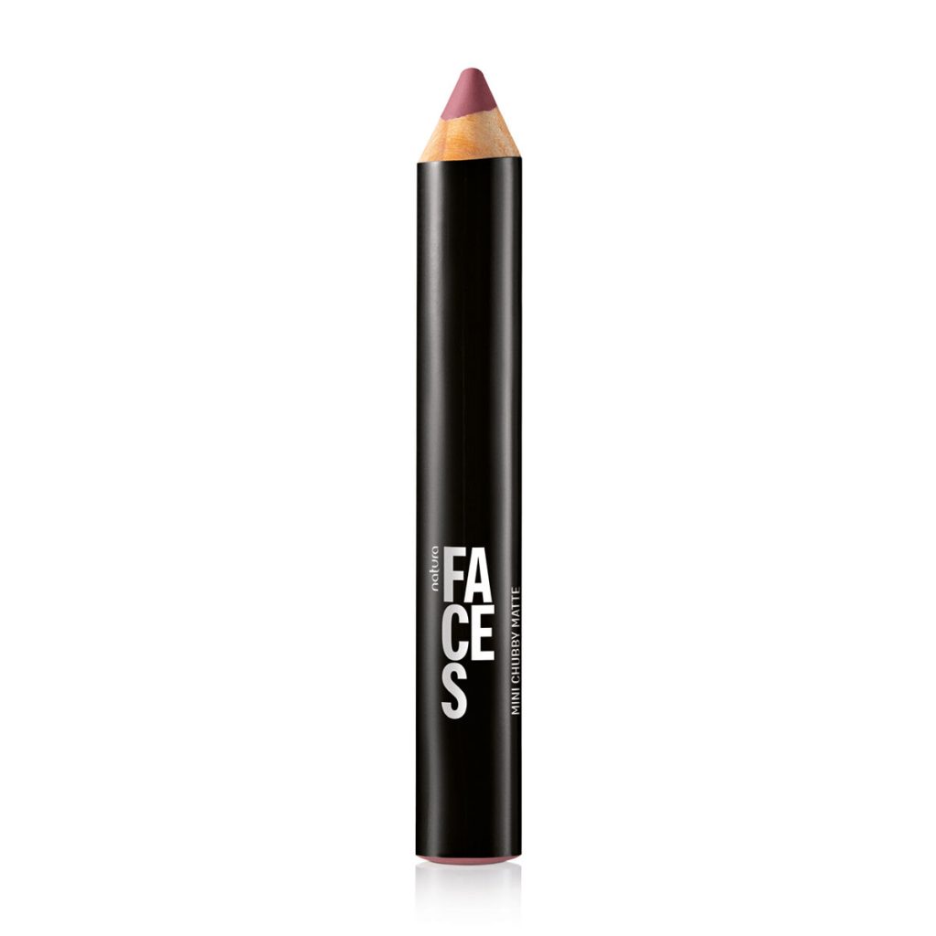 Batom Lápis Matte Rosa Faces