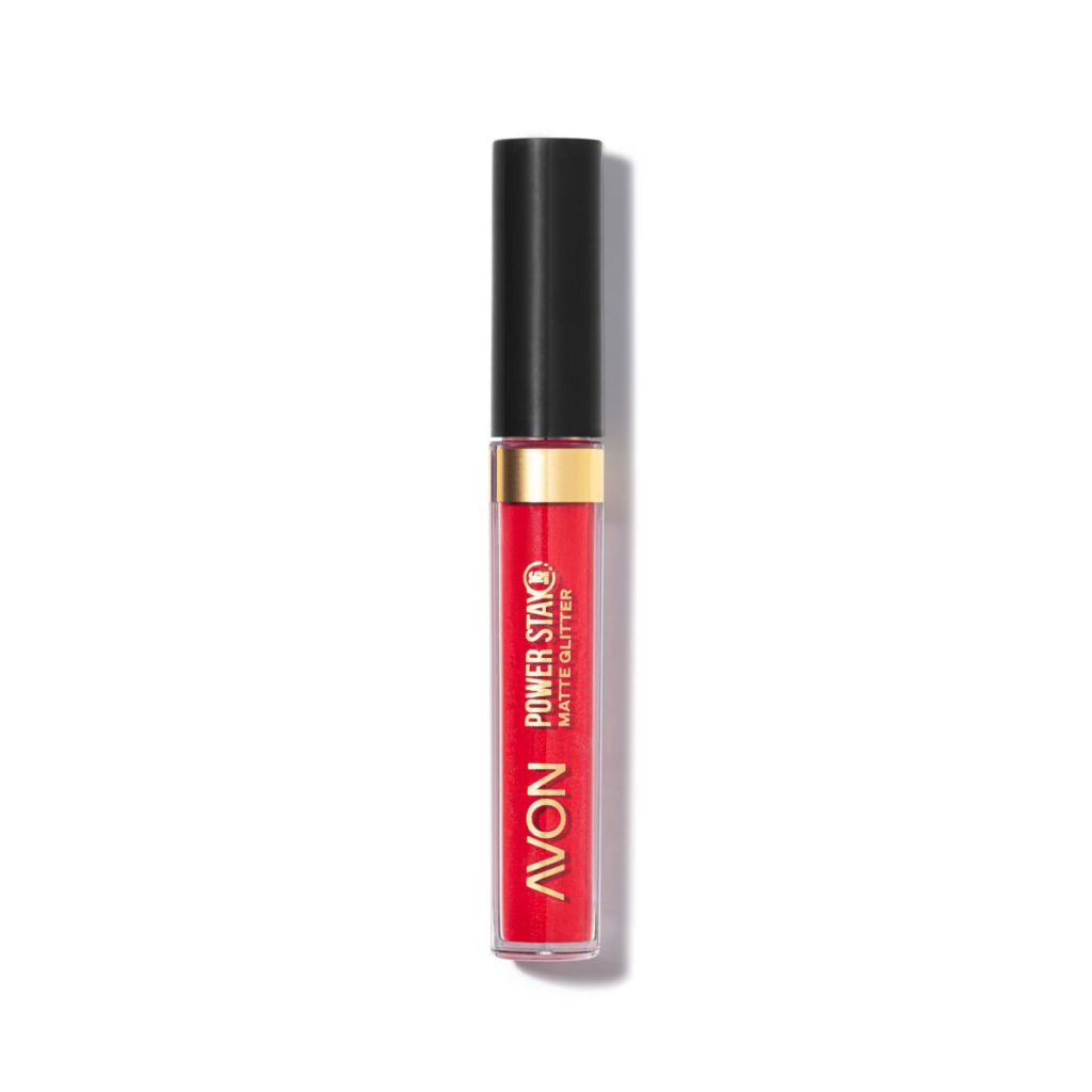 Batom Líquido Matte Glitter Rosa Luminoso Power Stay