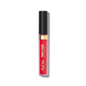 Batom Líquido Matte Glitter Rosa Luminoso Power Stay