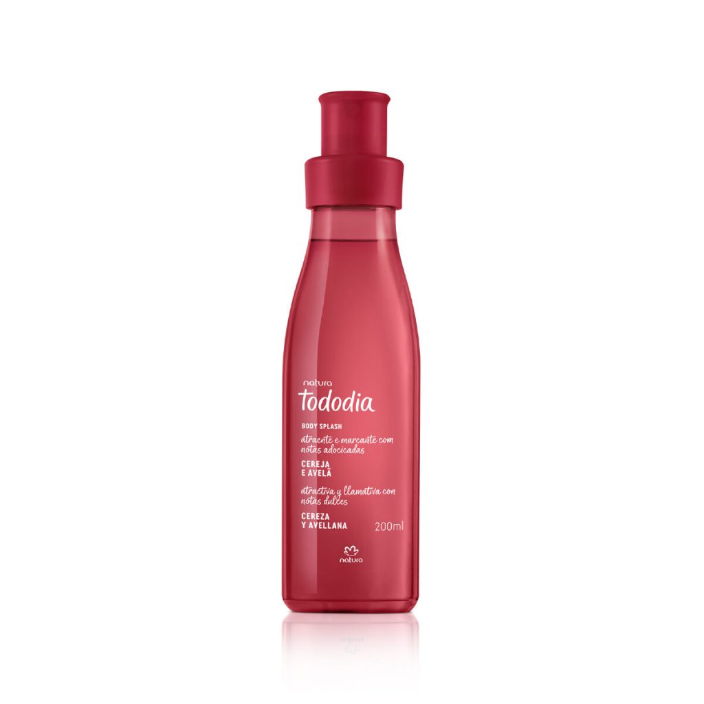 Body Splash Cereja e Avelã Tododia 200 ml