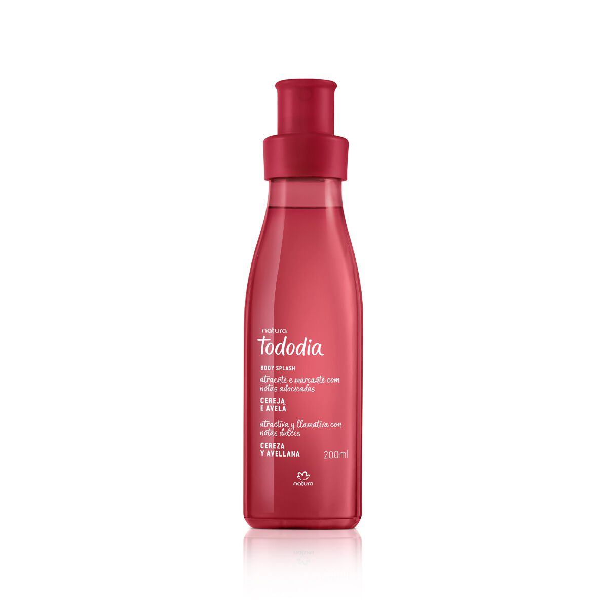Body Splash Cereja e Avela Tododia 200 ml