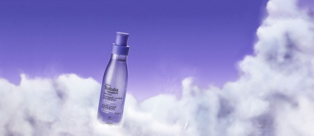 Body Splash Chá de Camomila e Lavanda Tododia Todanoite 200ml