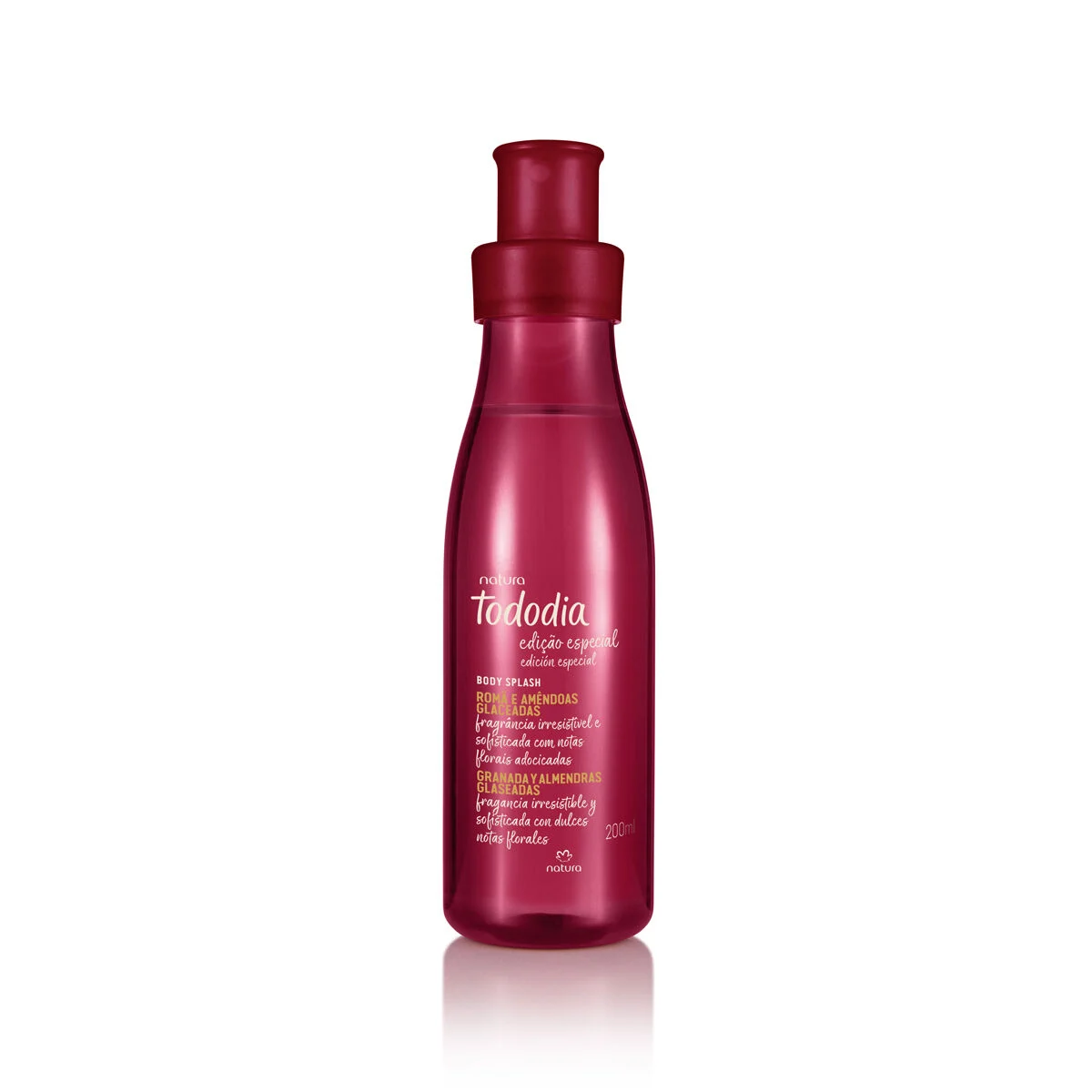 Body Splash Roma e Amendoas Glaceadas Tododia 200 ml