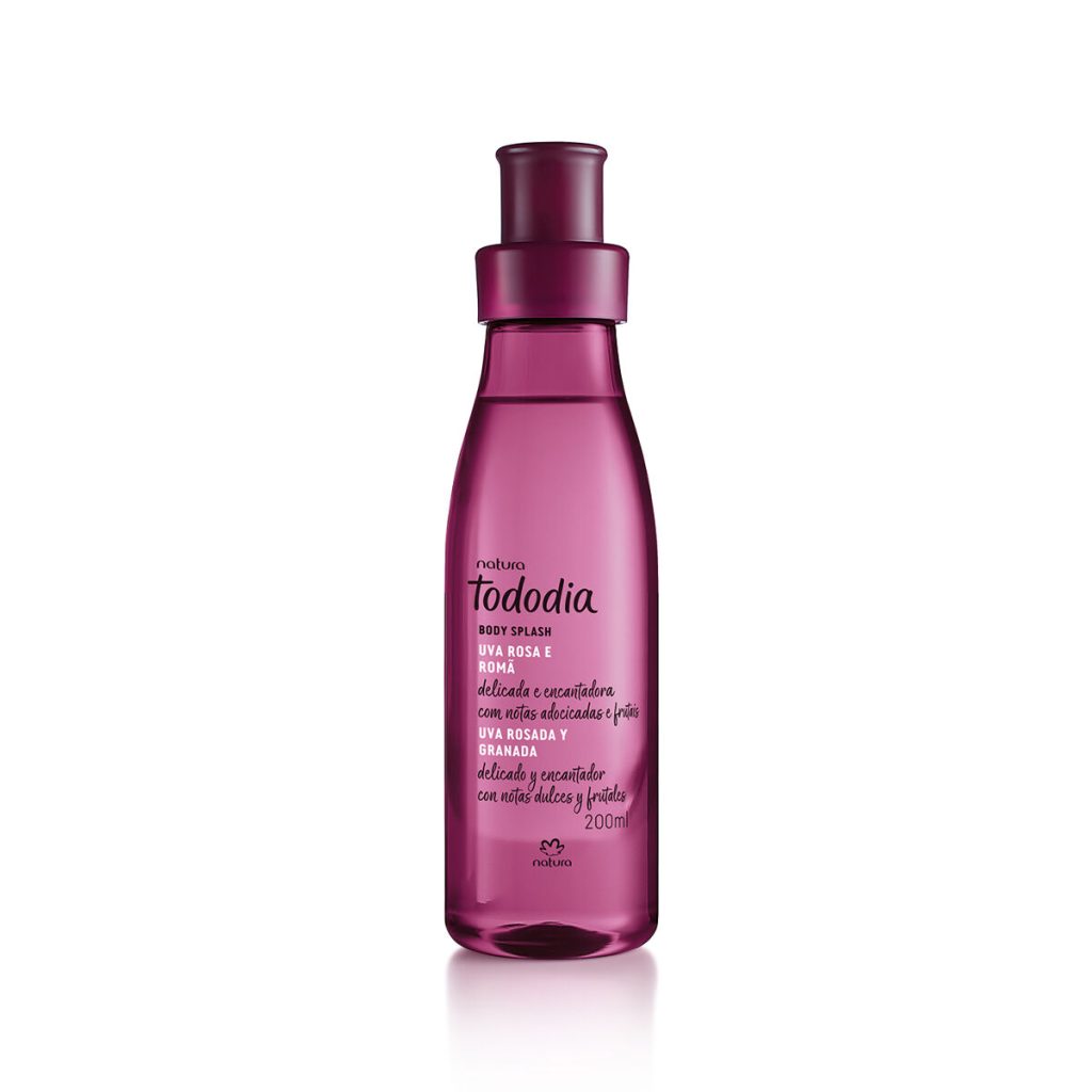 Body Splash Tododia Uva Rosa e Romã 200 ml