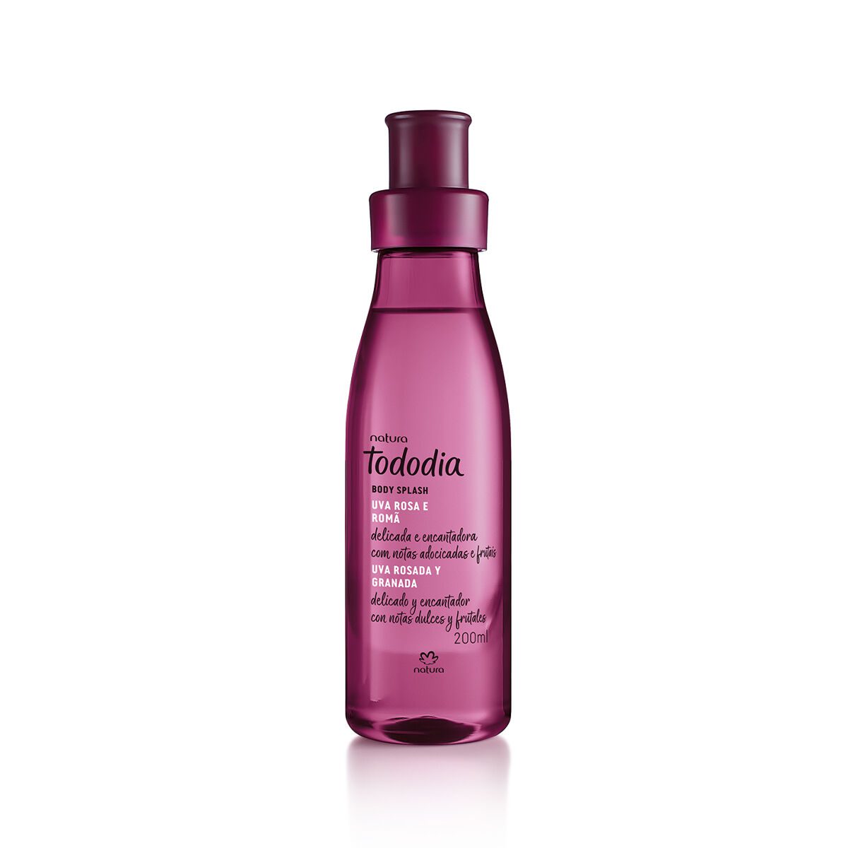Body Splash Tododia Uva Rosa e Roma 200 ml