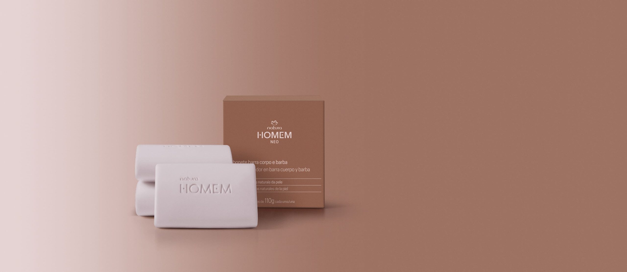 Caixa de Sabonetes em Barra Natura Homem Neo scaled