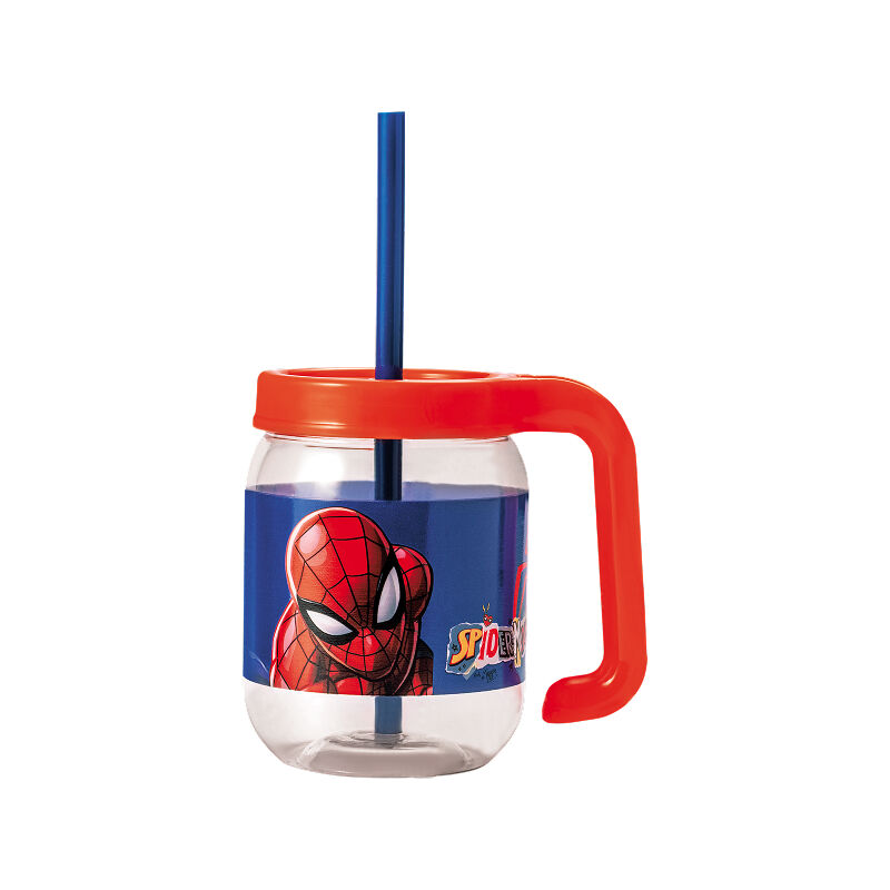 Caneca Mason Jar Homem-Aranha 2 Caneca Mason Jar Homem Aranha