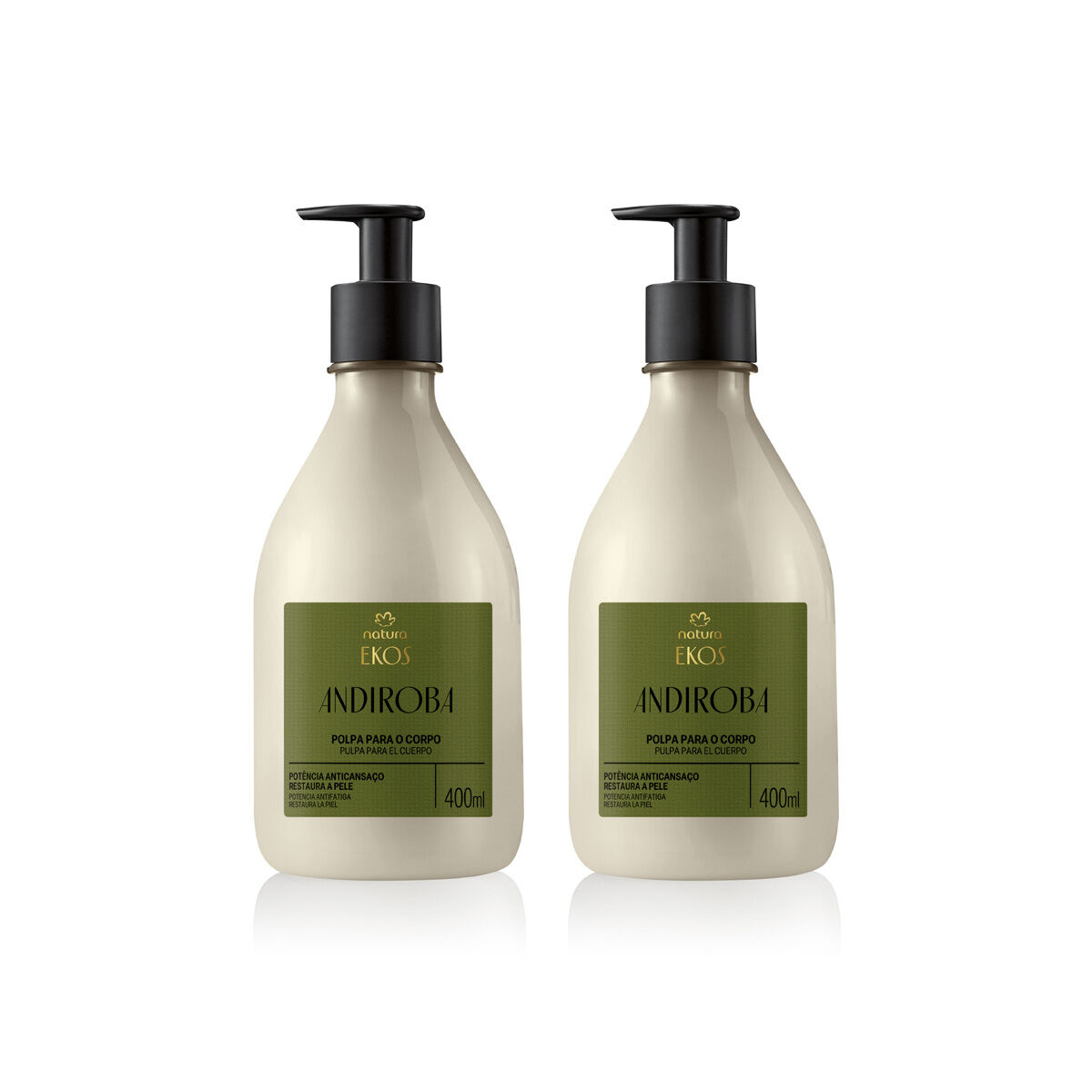 Combo Polpa Desodorante Ekos Andiroba 2 produtos