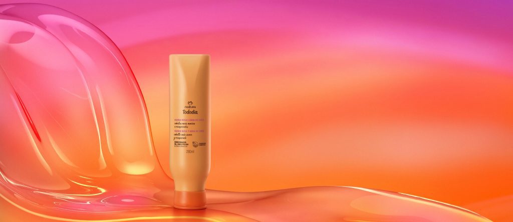 Condicionador Sol, Mar e Piscina Tododia Manga Rosa e Água Coco 280ml