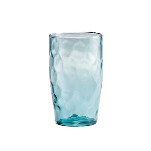 Copo de Vidro Azul