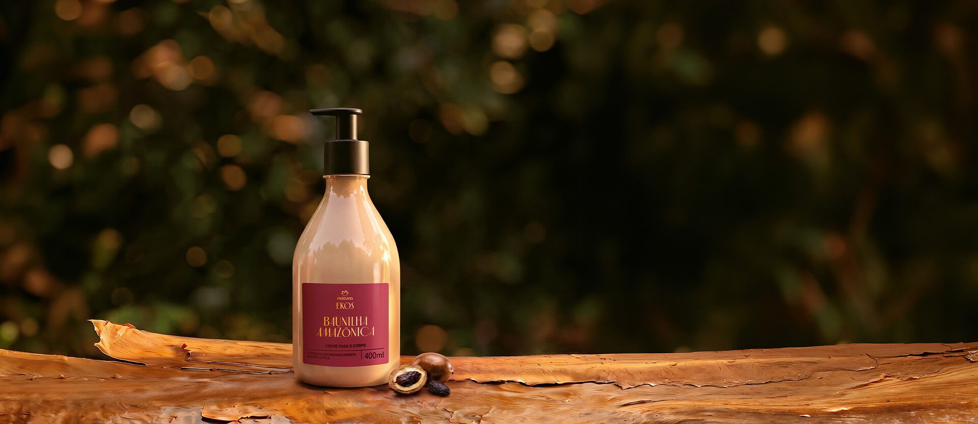 Creme Desodorante Hidratante para o Corpo Ekos Baunilha Amazonica