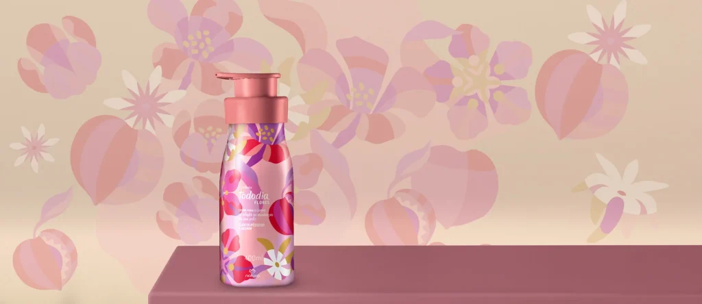 Creme Desodorante Nutritivo para o Corpo Tododia Flor de Pêssego e Jasmim