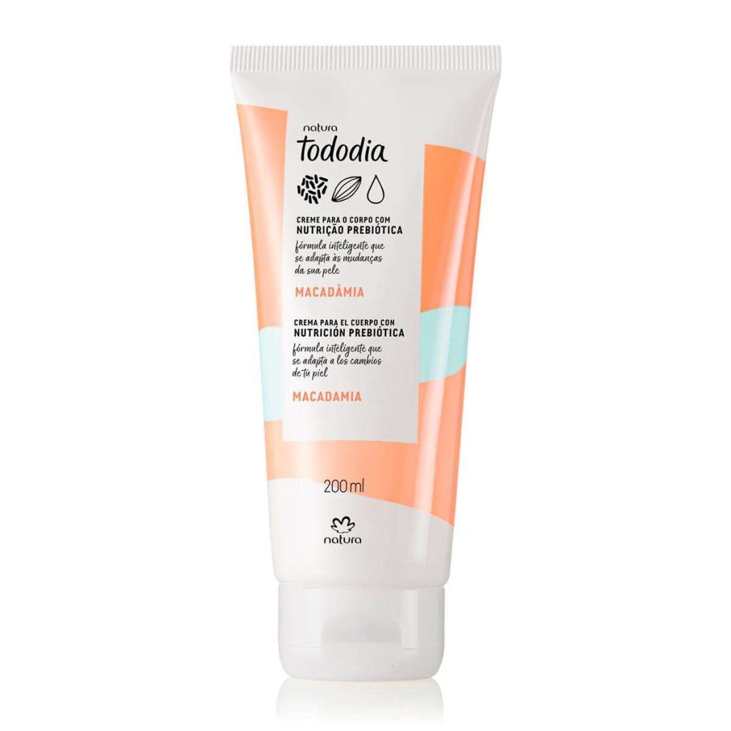 Creme Desodorante Nutritivo para o Corpo Tododia Macadâmia