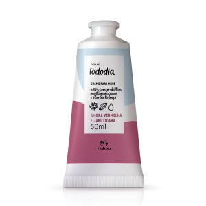 Creme Nutritivo para Mãos Tododia Amora Vermelha e Jabuticaba