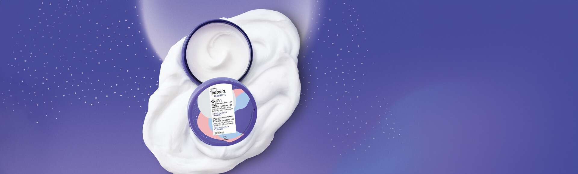 Creme Nuvem Relaxante Para o Corpo Tododia Todanoite