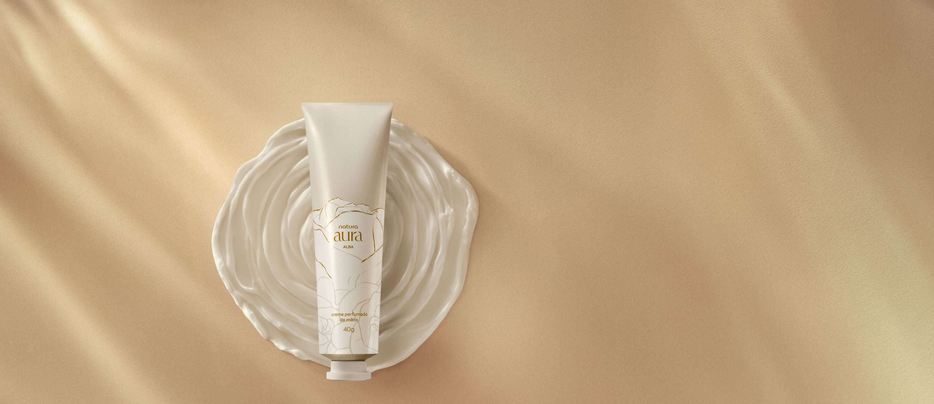 Creme Perfumado de Maos Natura Aura Alba