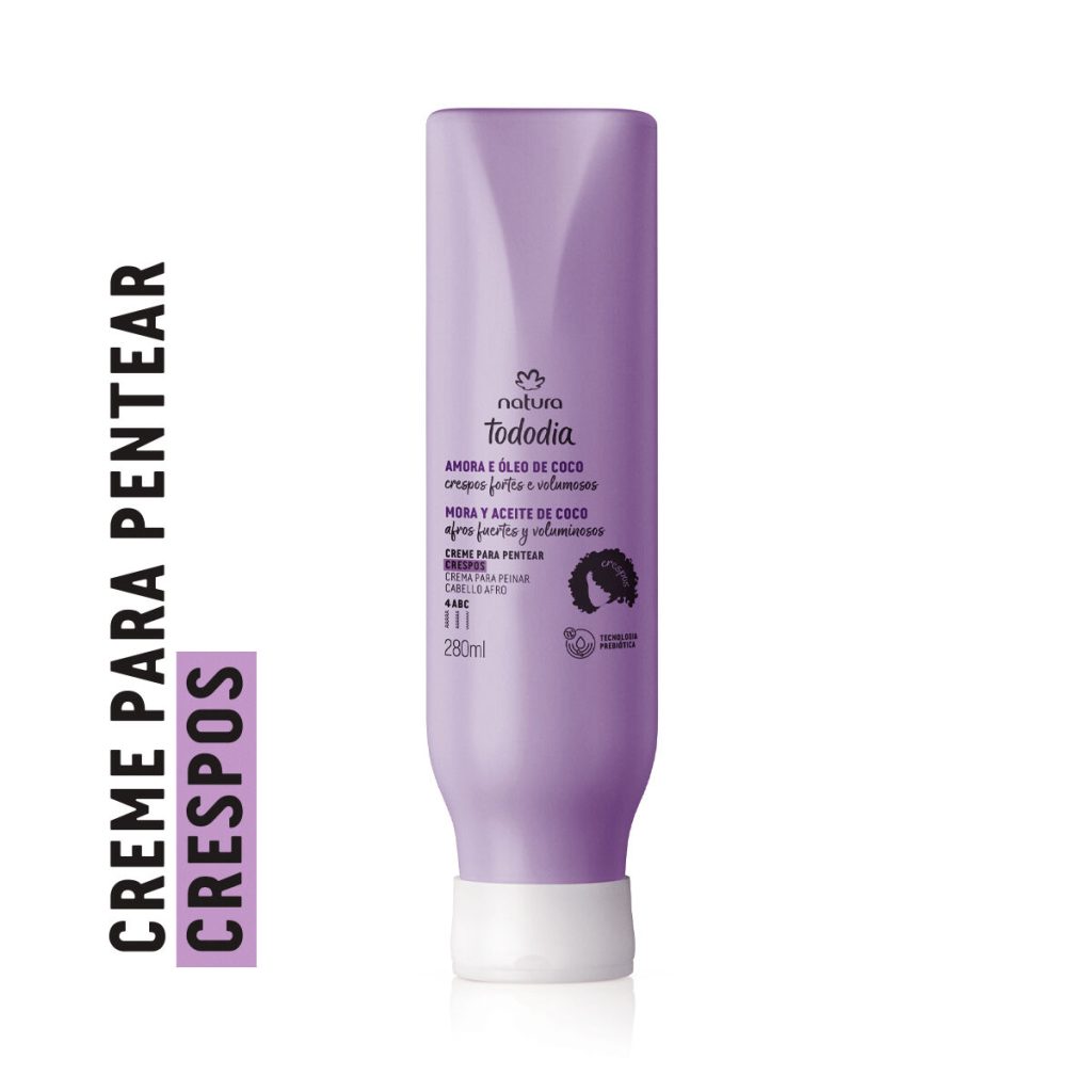 Creme para Pentear Crespos Tododia Amora e Óleo de Coco