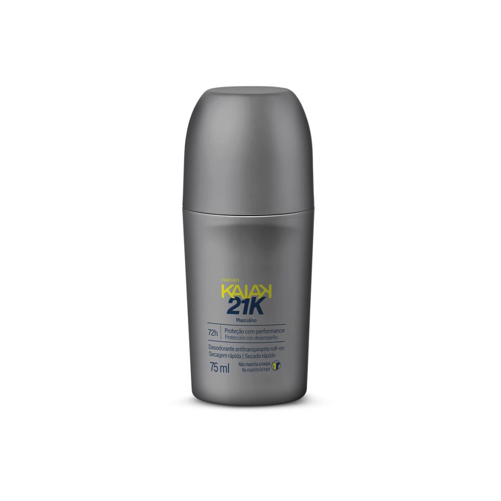 Desodorante Antitranspirante Roll-on Kaiak 21K Masculino