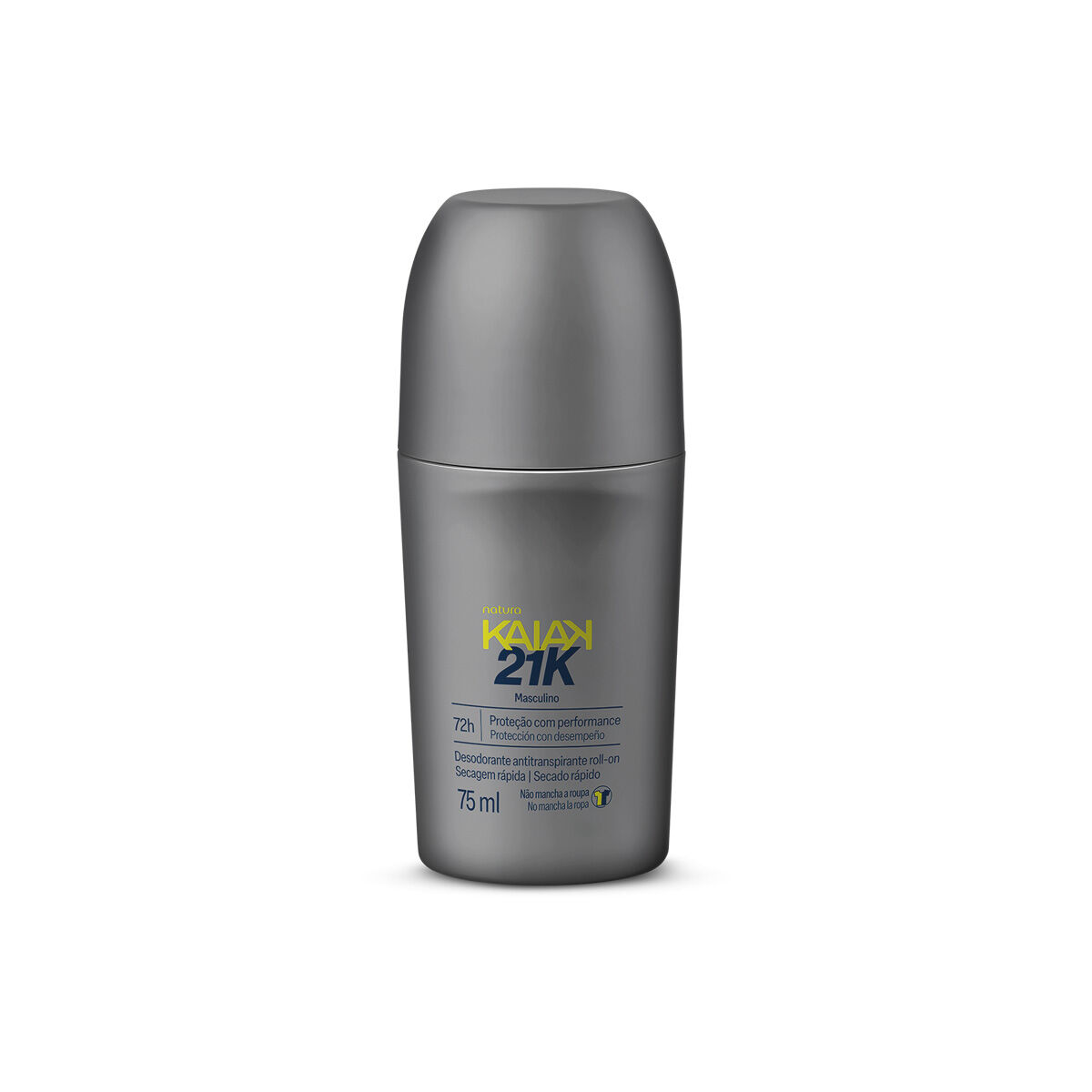 Desodorante Antitranspirante Roll on Kaiak 21K Masculino