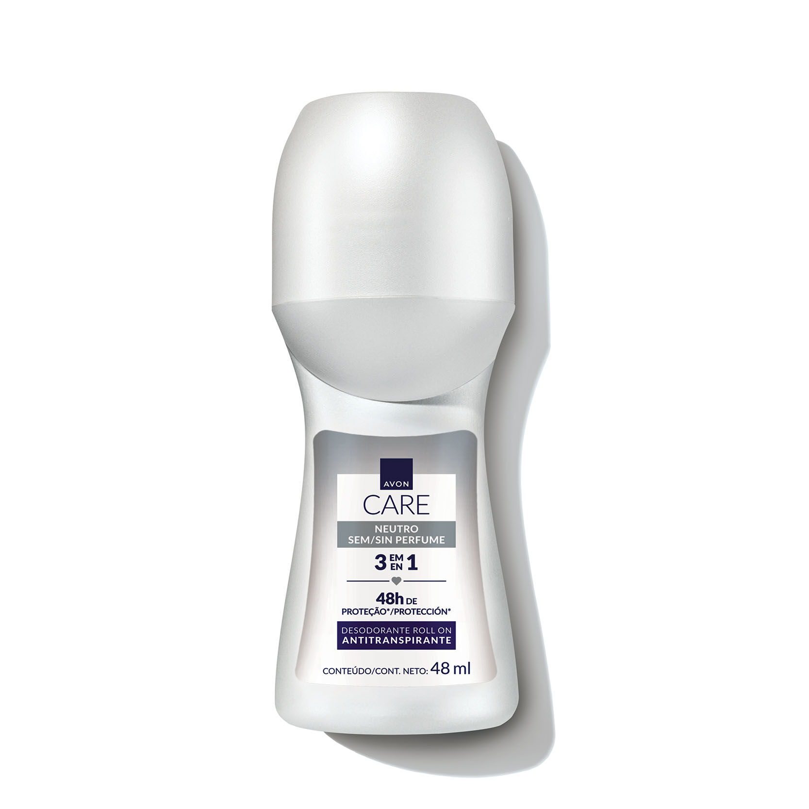 Desodorante Roll On Antitranspirante Neutro Sem Perfume