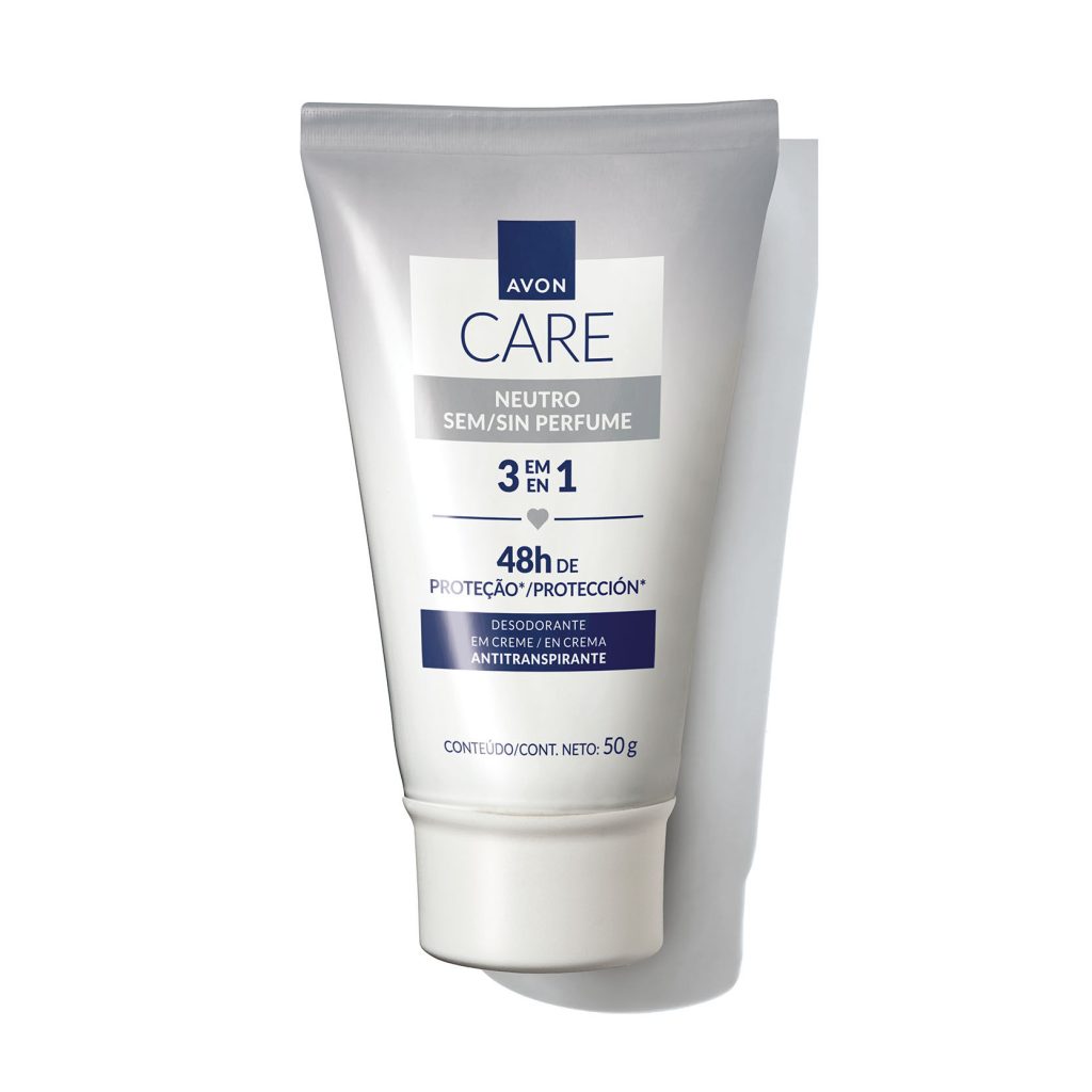 Desodorante em Creme Antitranspirante Neutro Sem Perfume