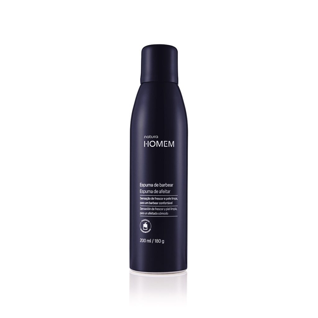Espuma de Barbear Natura Homem