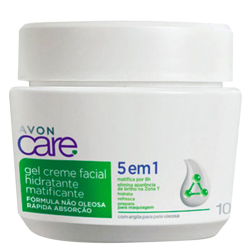 Gel Creme Facial Hidratante Matificante