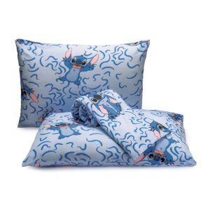 Jogo de Cama Casal Stitch