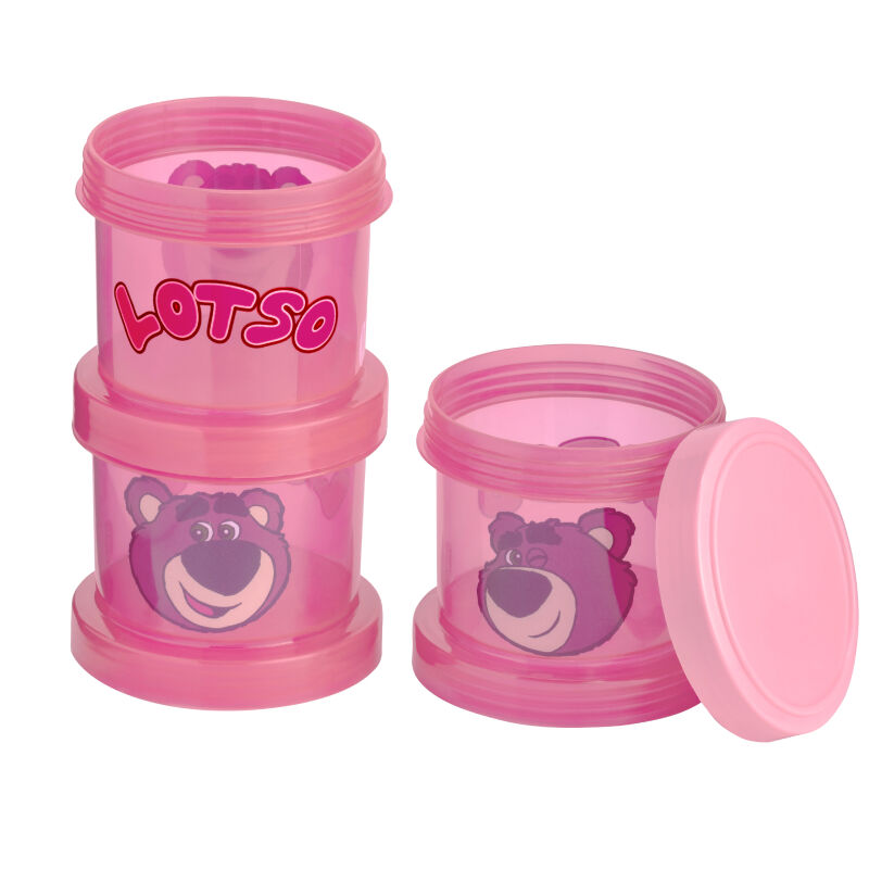 Kit 3 Potes Redondos Lotso