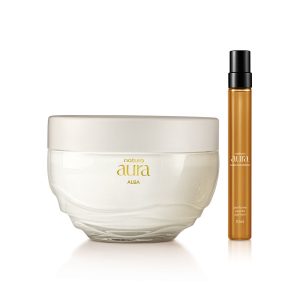 Kit Aura Alba DouradaTravel Size + Creme Corporal (2 produtos)