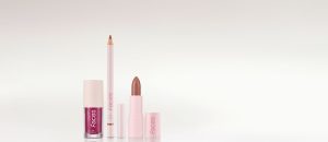 Kit Batom e Lápis Hey Honey e Gloss Malva Vibe Faces (3 produtos)