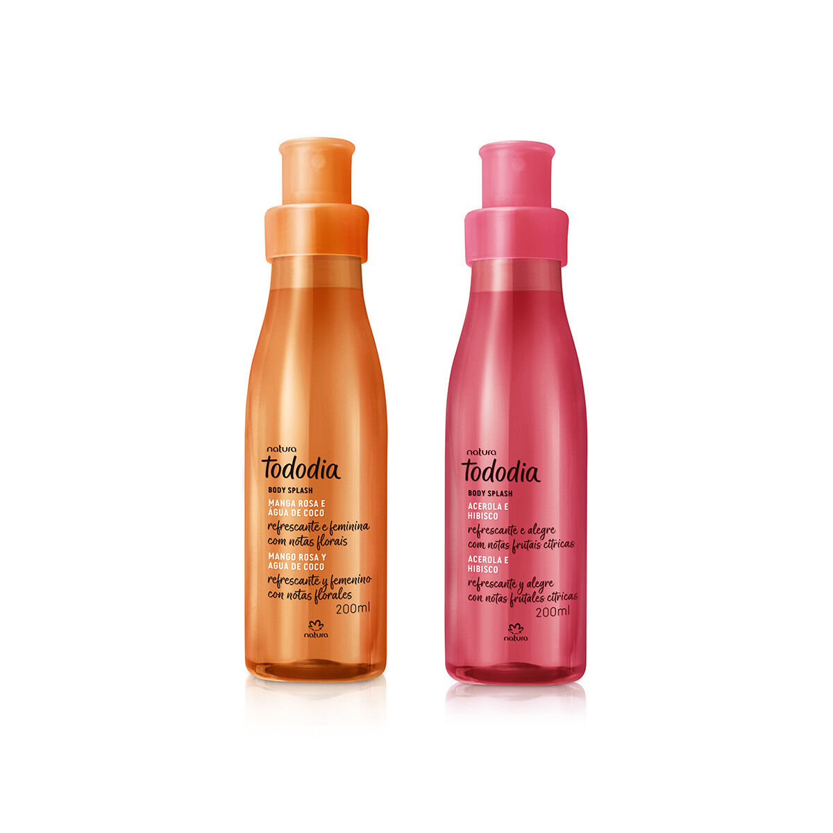 Kit Body Splash Manga Rosa e Agua de Coco