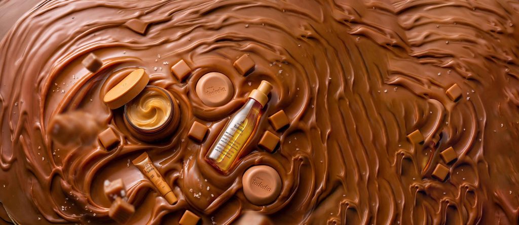 Kit Body Splash, Óleo e Sabonete Tododia Caramelo Salgado (3 produtos)