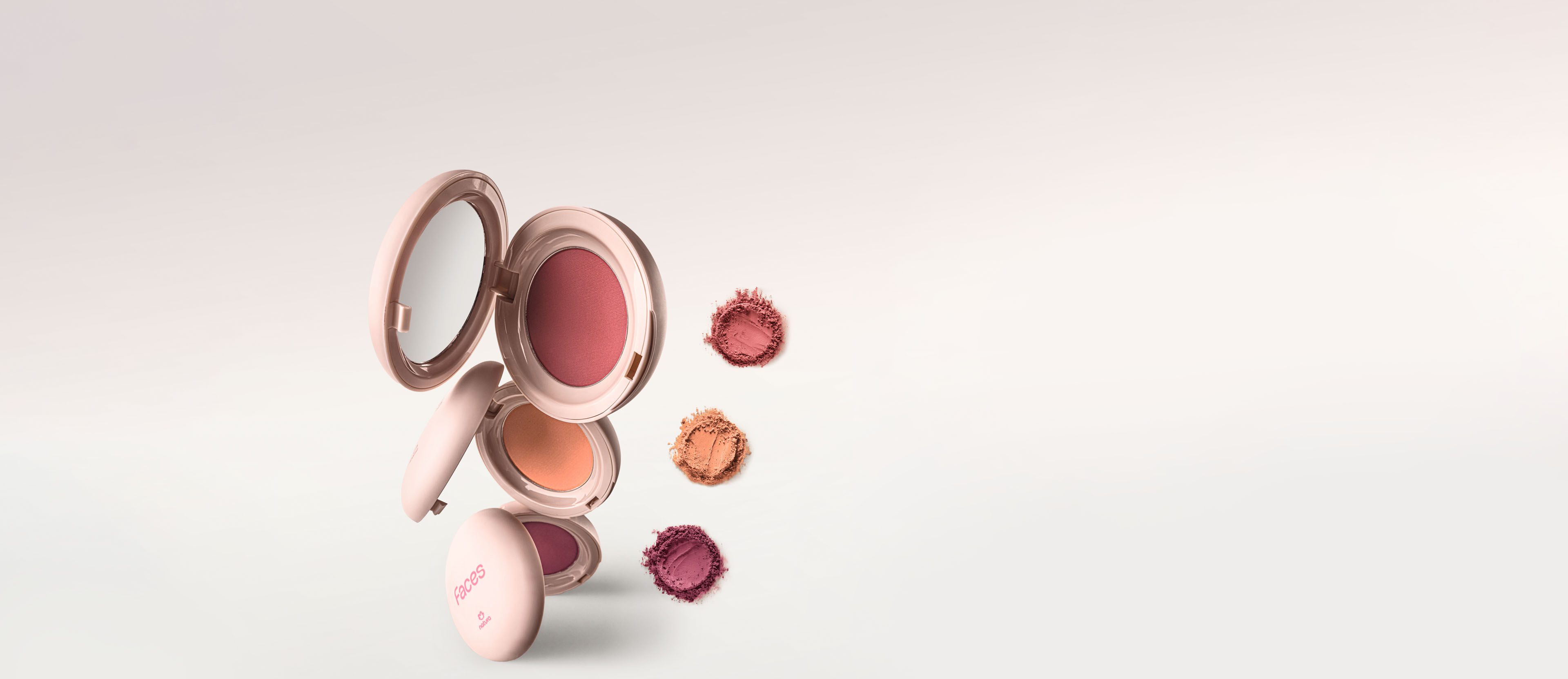 Kit Compacto Matte Faces 3 unidades