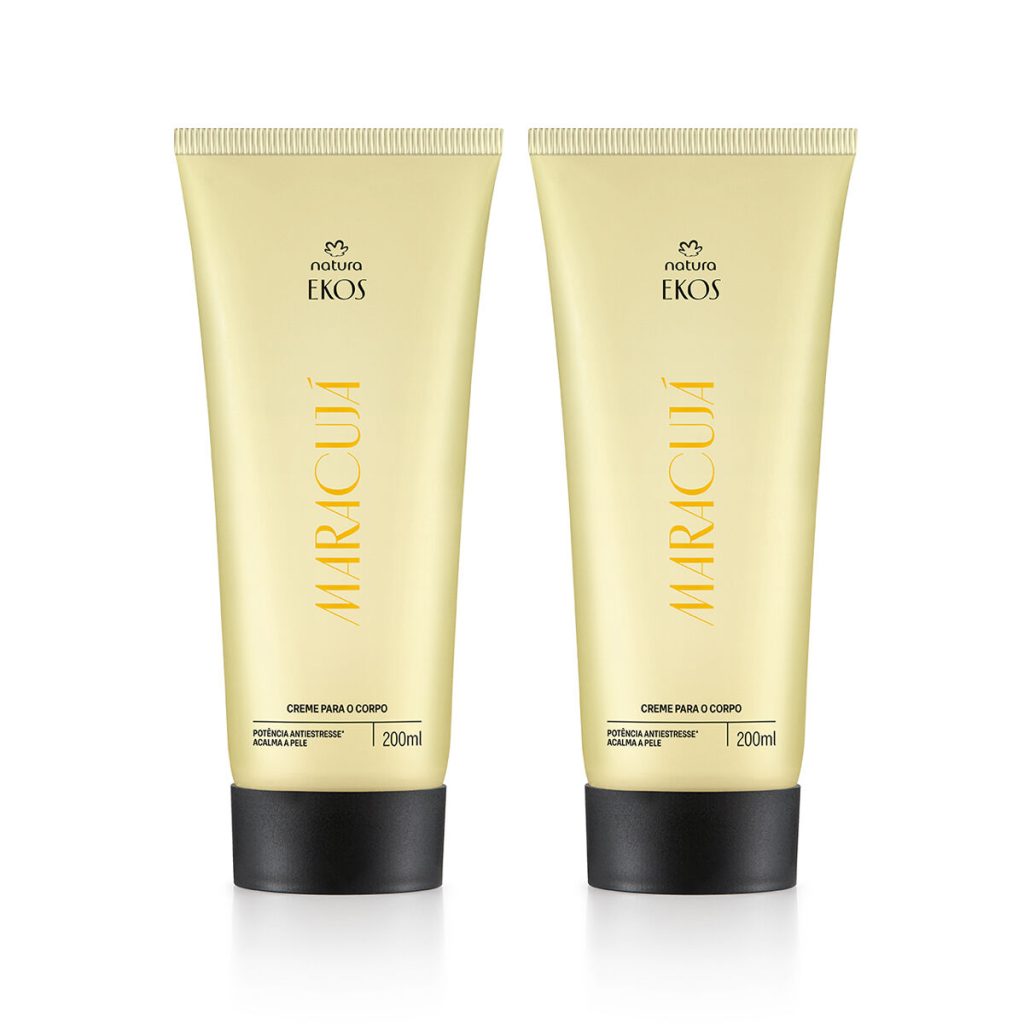 Kit Creme Desodorante Hidratante para o Corpo Ekos Maracujá (2 unidades)