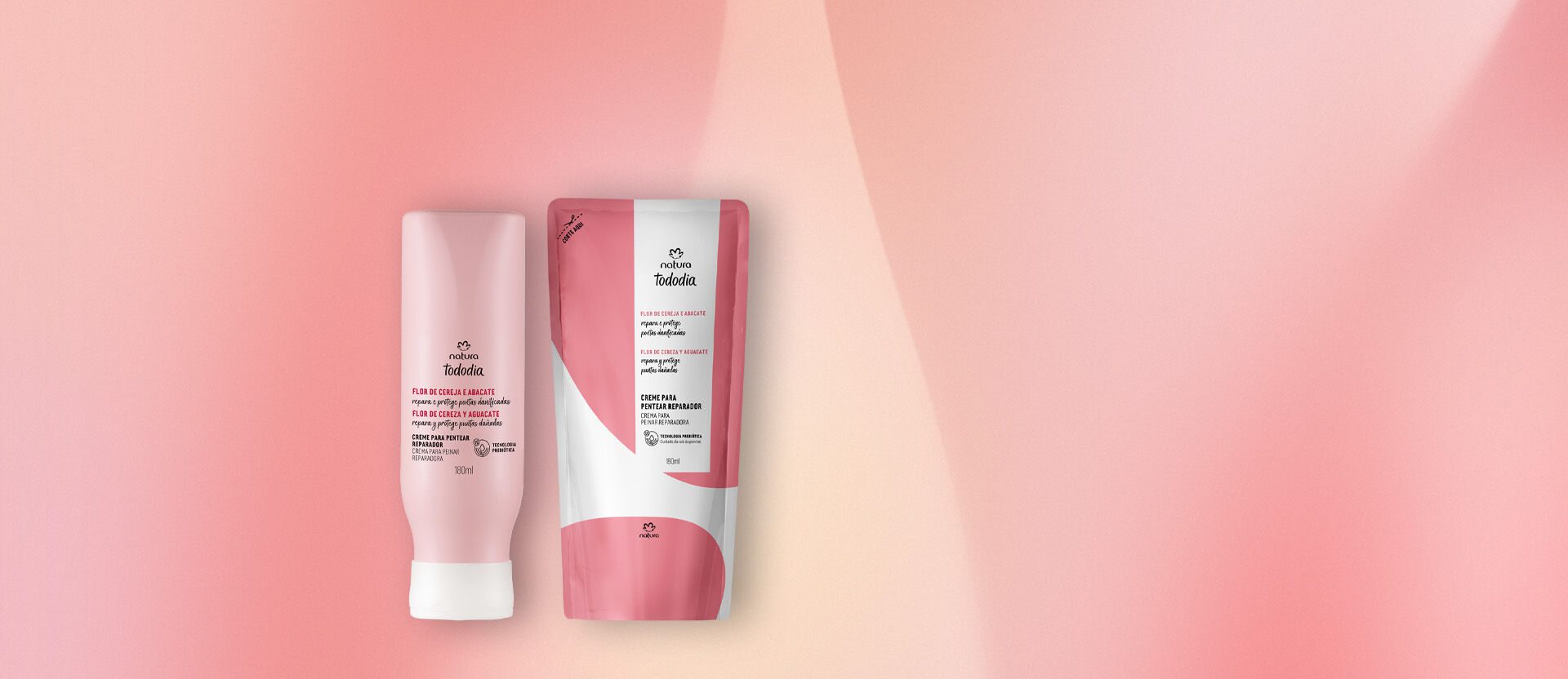 Kit Creme para Pentear Reparador Tododia Refil 2 produtos