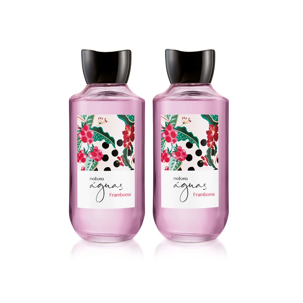 Kit Deo Colônia Framboesa Águas de Natura (2 produtos)