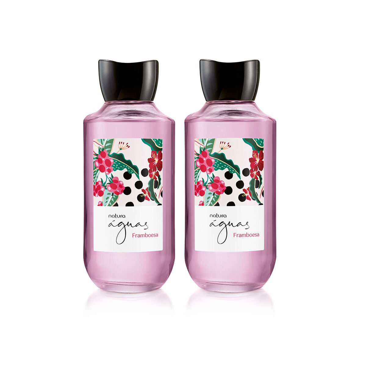 Kit Deo Colônia Framboesa Águas de Natura (2 produtos) 2 Kit Deo Colonia Framboesa Aguas de Natura 2 produtos